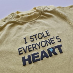 رامپر وارداتی زرد HEART