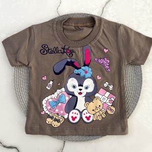 تیشرت خرگوش قهوه ای خاکستری kids