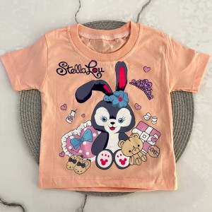 تیشرت خرگوش گلبهی kids