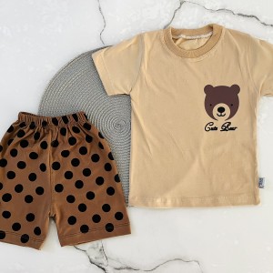 تیشرت و شلوارک خرس kids