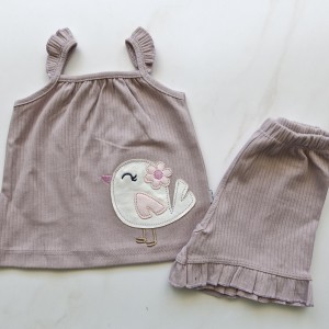 تاپ و شلوارک جوجه یاسی وچیون