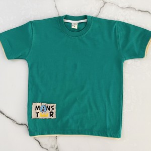 تیشرت سبز مهتاب کوچولو kids