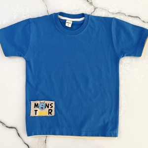 تیشرت آبی مهتاب کوچولو kids