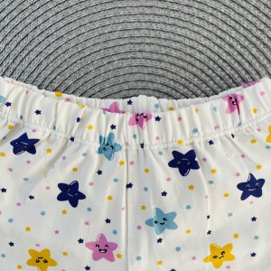 تیشرت شلوارک ستاره سفید وچیون kids
