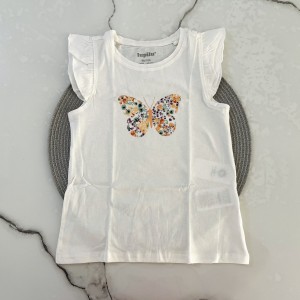 تیشرت آستین چیندار پروانه لوپیلو kids