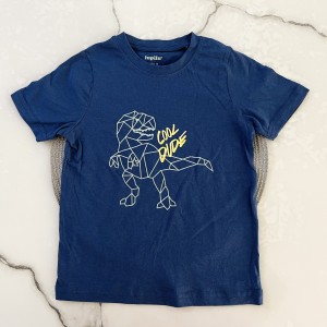 تیشرت آستین کوتاه دایناسور اوریگامی لوپیلو kids