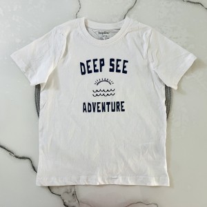 تیشرت آستین کوتاه سفید see لوپیلو kids