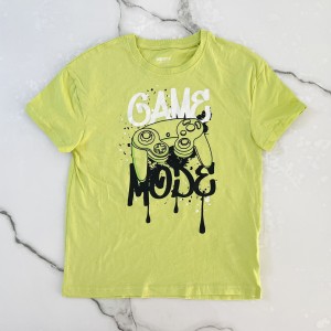 تیشرت آستین کوتاه سبز game پپرتز kids