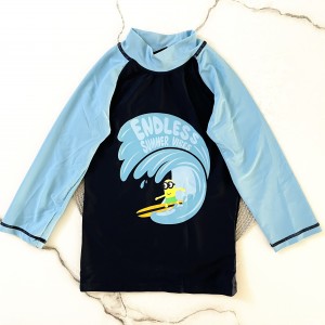 بلوز مایو سرمه ای مینیون kids