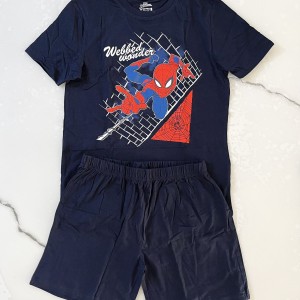 تیشرت و شلوارک مرد عنکبوتی kids