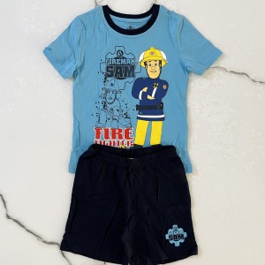 تیشرت و شلوارک سم آتش نشان kids