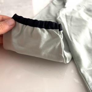 پیشبند آستین دار مهد سبزآبی لوپیلو kids