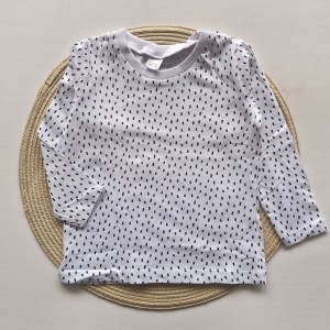 بلوز سفید خالدار لوپیلو