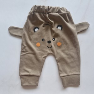 شلوار گوشدار خرس خاکی