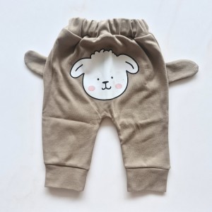 شلوار گوشدار هاپو خاکی