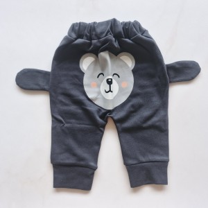 شلوار گوشدار خرس نوک مدادی