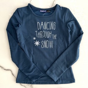 بلوز وارداتی حوله ای  رقص زیر برف kids