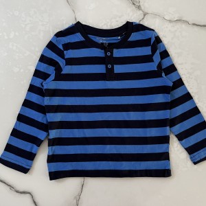 بلوز راه راه آبی مشکی لوپیلو kids