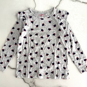 بلوز آستین چیندار گل گلی لوپیلو kids