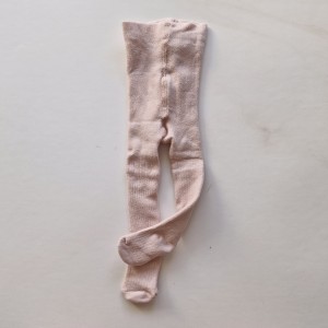 جوراب شلواری گرم صورتی ساده لوپیلو