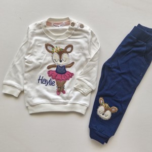 بلوز و شلوار بالرین شیری آنیل