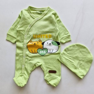 سرهمی و کلاه دوستان سبز روشن چیاکو