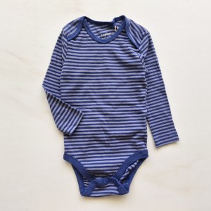 بادی آستین بلند آبی راه راه لوپیلو