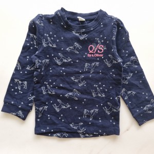 بلوز دورس توکرکی تک شاخ سرمه ای