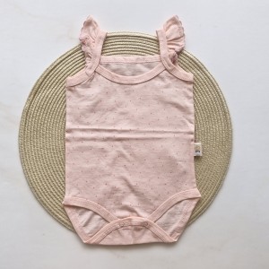 بادی تاپ  خالخالی  صورتی پارس نیک