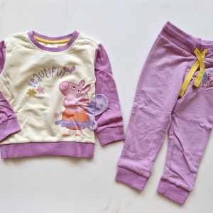 بلوز شلوار دورس پروانه پپاپیگ peppa pig