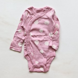 بادی آستین بلند جلودکمه توپ توپی Lilly&Dan