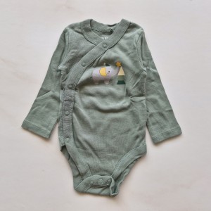 بادی آستین بلند جلودکمه فیل Lilly&Dan