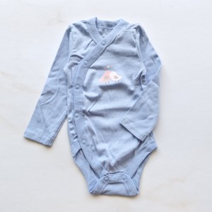 بادی آستین بلند جلودکمه گنجشک لاو Lilly&Dan