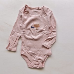 بادی آستین بلند صورتی تلسکوپ Lilly&Dan