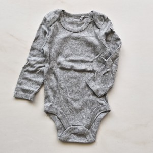 بادی آستین بلند طوسی Lilly&Dan