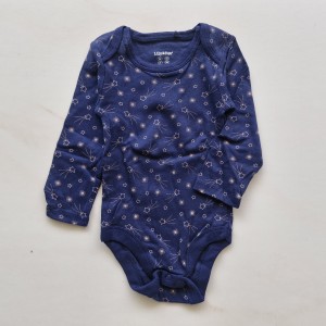 بادی آستین بلند سرمه ای ستاره Lilly&Dan