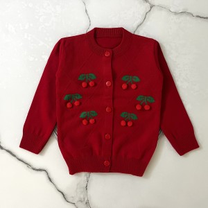 ژاکت گیلاس قرمز kids