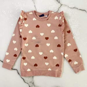 بلوز آستین چیندار قلب لوپیلو kids *** مشکل دار