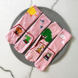 پک جوراب زمستانی ساق دار حیوانات پپرترز kids