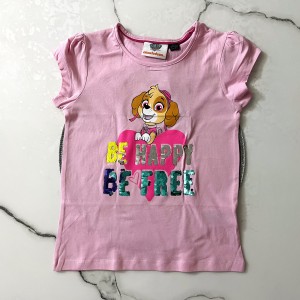 تیشرت سگ نگهبان اسکای پولک دار kids