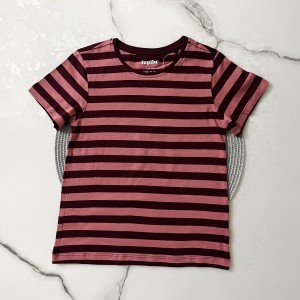 تیشرت راه راه صورتی زرشکی لوپیلو kids