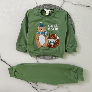 ست اقتصادی دورس دوستان سبز روشن kids