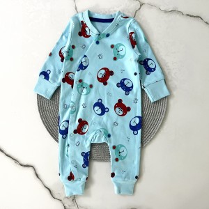 سرهمی تمام چاپ خرس آبی وچیون