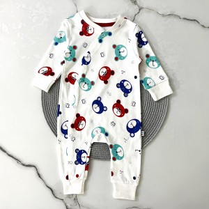 سرهمی تمام چاپ خرس سفید ‌وچیون