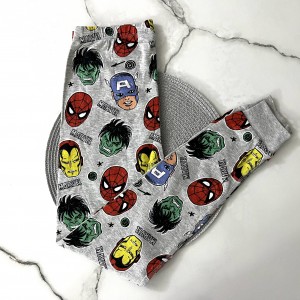 شلوار راحتی وارداتی Marvel طوسی kids