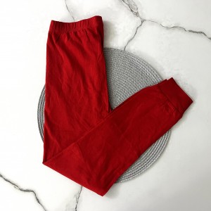 شلوار راحتی وارداتی قرمز kids