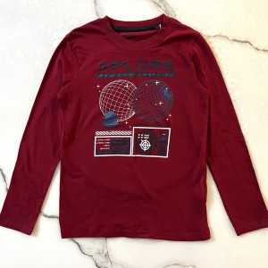 بلوز زرشکی آپولو پپرتز kids