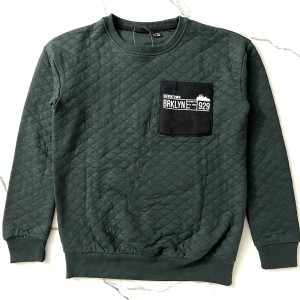 بلوز گرم لوزی سبز پپرتز kids