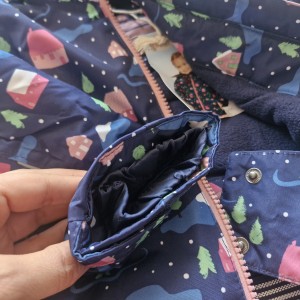 کاپشن برف سرمه ای Lilly&Dan