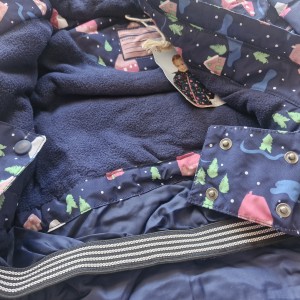 کاپشن برف سرمه ای Lilly&Dan